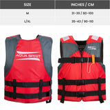 Aqua Spirit Life Jacket Lightweight & Comfortable For Watersport Activities like Paddle Boarding, Kayaking, Sailing and many more, Quick Release Clasp, CE Approved, 50N Buoyancy - Aqua Spirit iSUPs UK