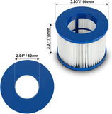 Aqua Spirit 2 Pack Hot Tub Replacement Antibacterial Filter Cartridges for Hot Tub Cleaning and Maintenance - Aqua Spirit iSUPs UK