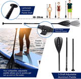 AQUA SPIRIT Tempo 10' iSUP Inflatable Stand up Paddle Board for Adult Beginners/Intermediate with Backpack, Leash, Paddle, Changing Mat & Waterproof Phone Case - Aqua Spirit iSUPs