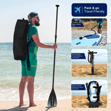 AQUA SPIRIT Tempo 10' iSUP Inflatable Stand up Paddle Board for Adult Beginners/Intermediate with Backpack, Leash, Paddle, Changing Mat & Waterproof Phone Case - Aqua Spirit iSUPs