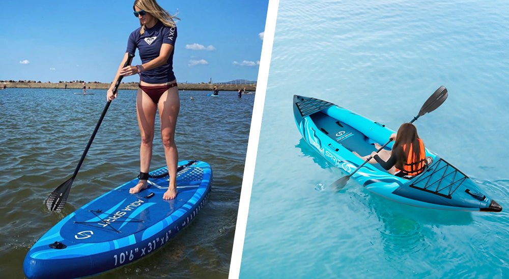 Standup Paddle Boarding vs. Kayaking: Which One is the Best?