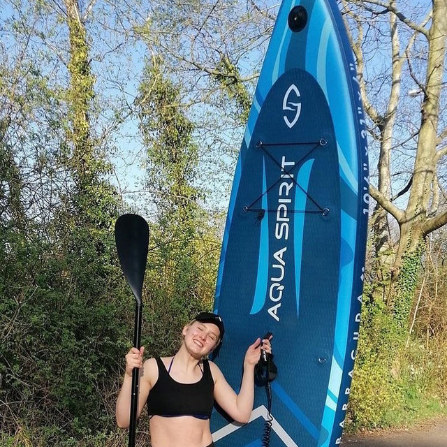 AQUA SPIRIT Barracuda Inflatable Stand Up Paddle Board With Kayak