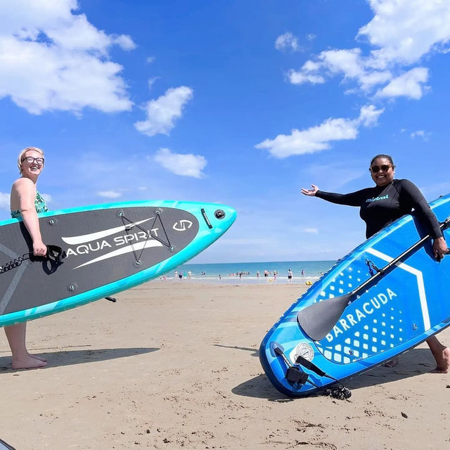 AQUA SPIRIT Barracuda Inflatable Stand Up Paddle Board With Kayak
